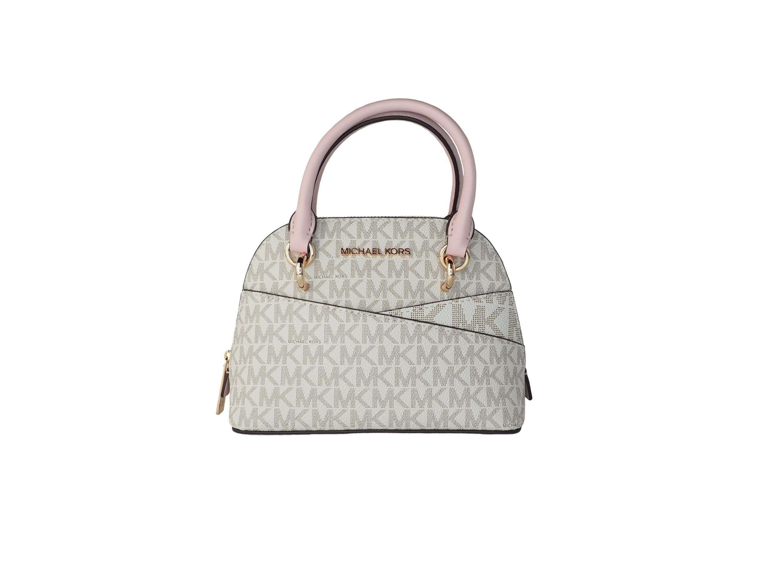 

Сумка-тоут Jet Set Travel XS Dome X Cross Satchel через плечо (ваниль/пудровые румяна) Michael Kors