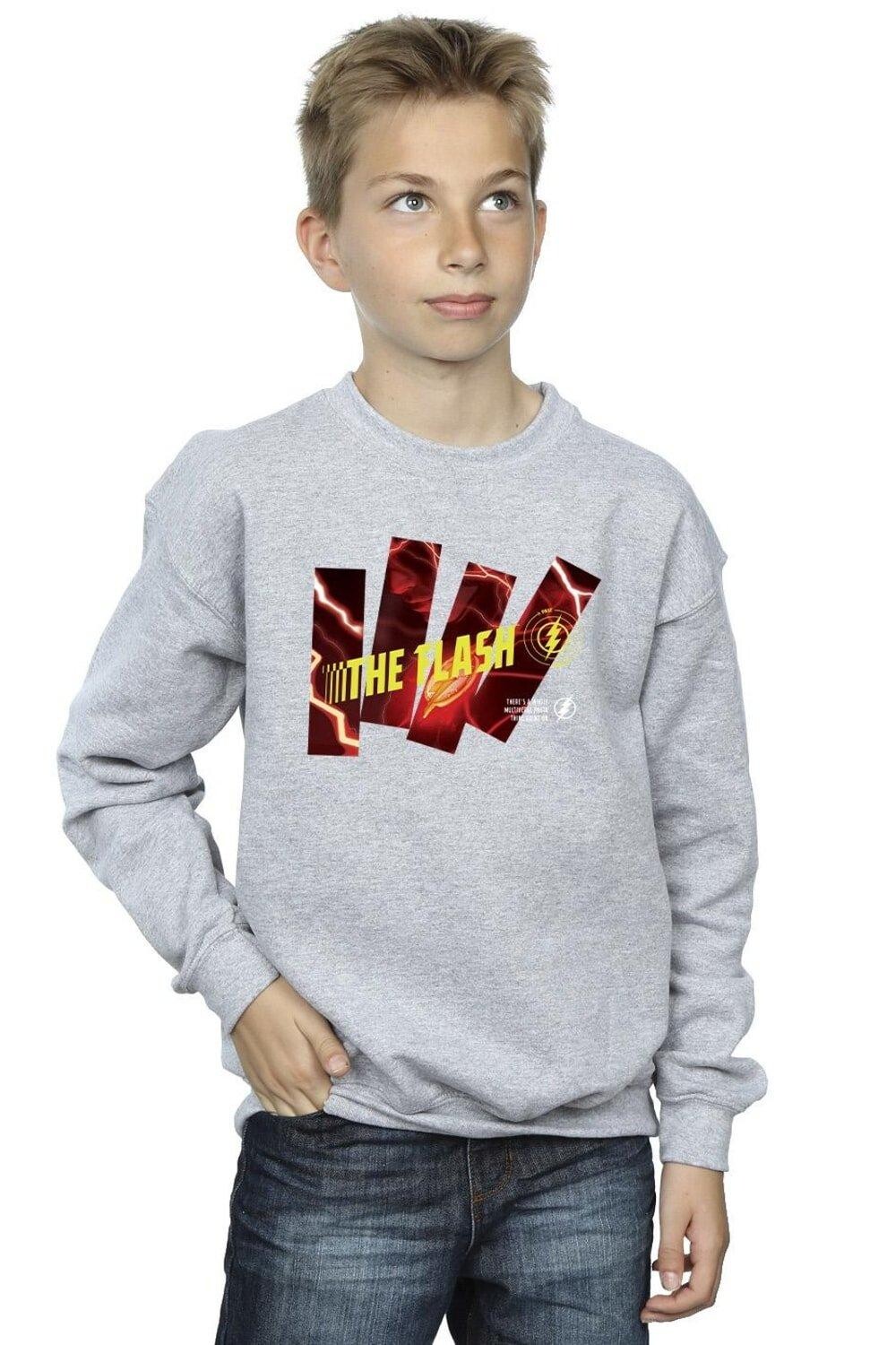 

Толстовка Flash Pillars DC Comics, серый