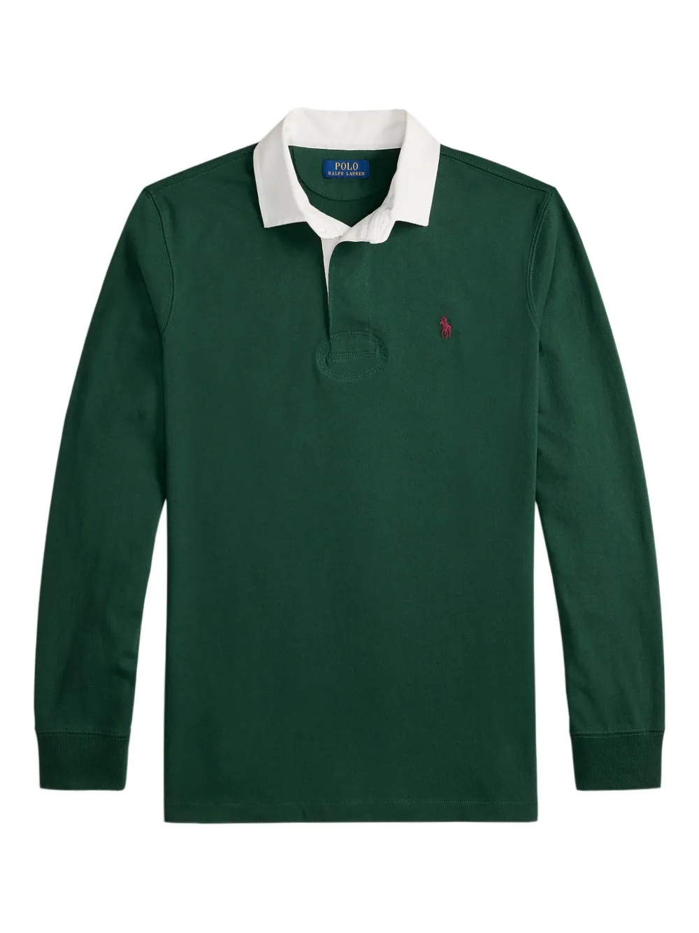 

Рубашка поло The Iconic Rugby с длинными рукавами POLO RALPH LAUREN, зеленый