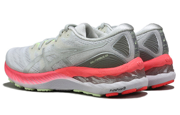 Кроссовки gel nimbus 23 lite show розовые Asics, серый — фото 4