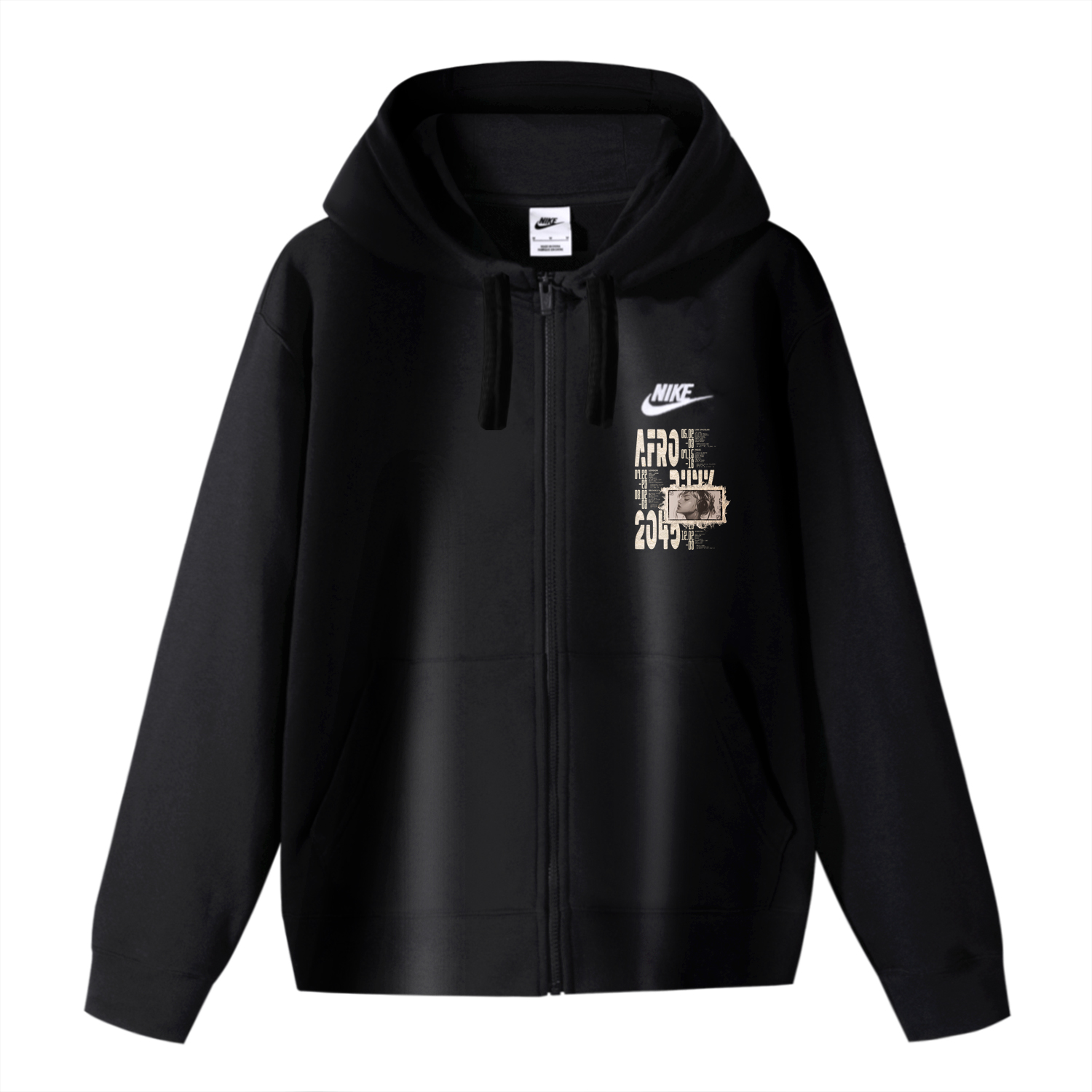 

Nike Куртка унисекс черная, Black