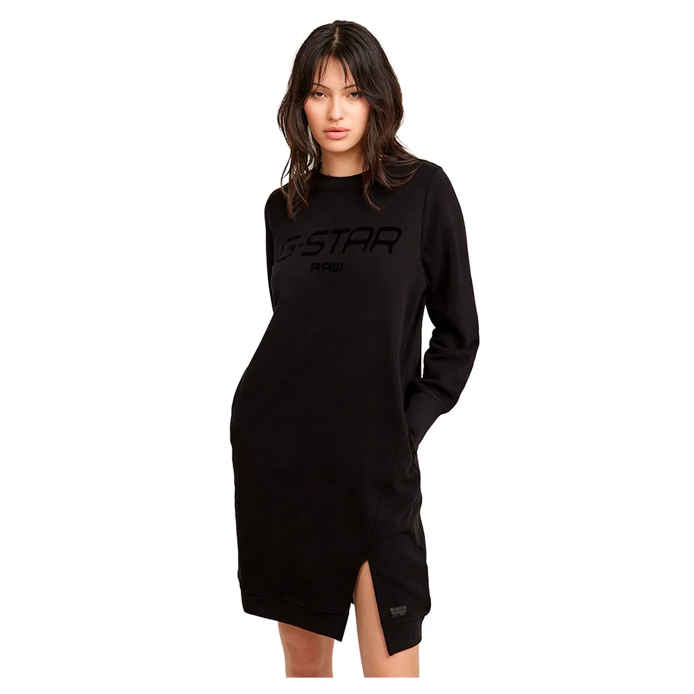 

Платье G-Star Flock Print, черный