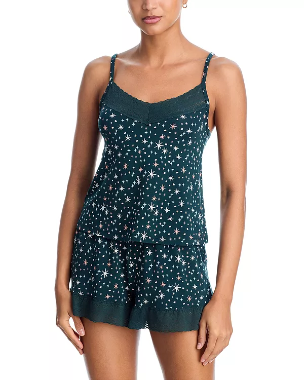 

Комплект ультрамодальной кружевной пижамы Feelfree Meundies, зеленый