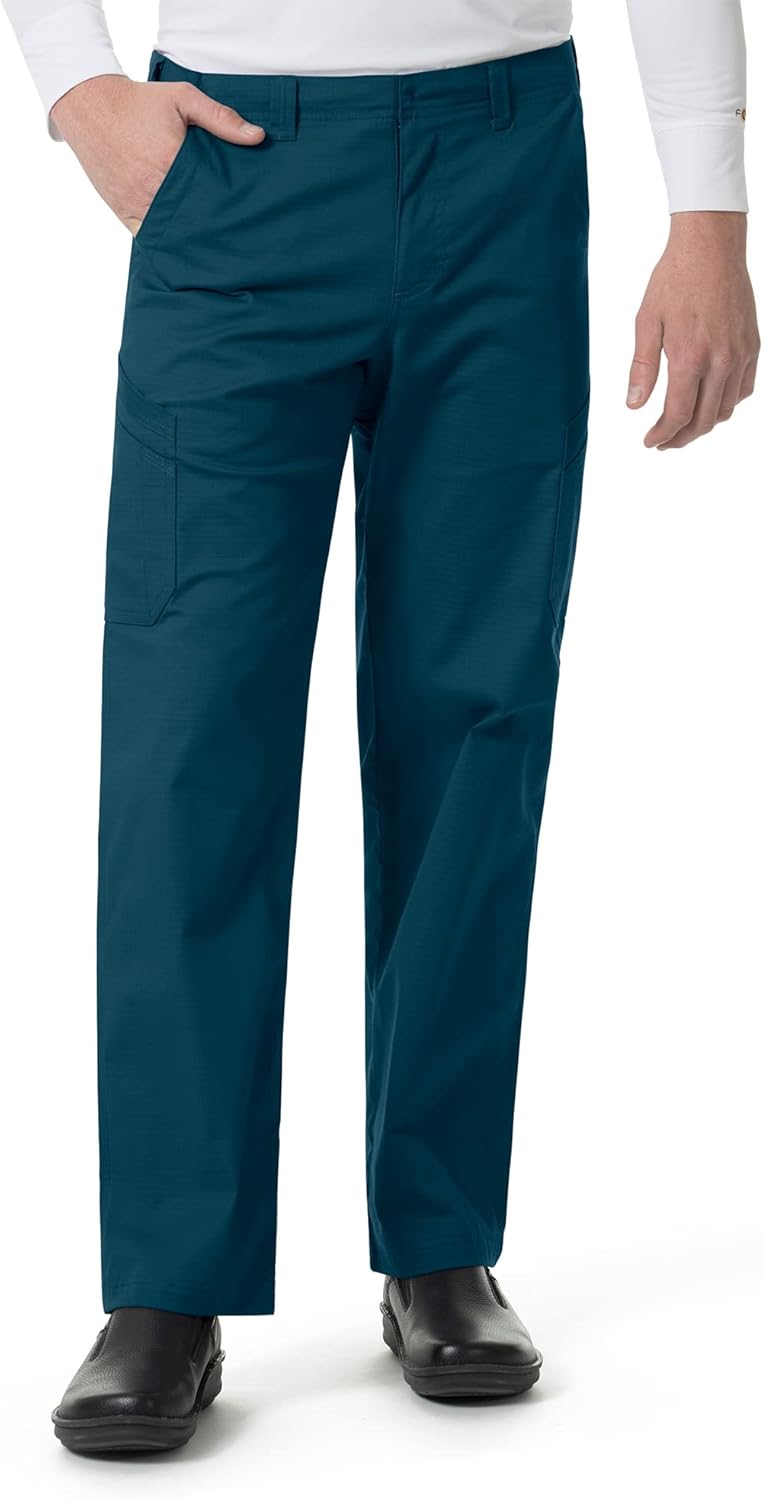 

Мужские армейские брюки Carhartt Rugged Flex Ripstop Scrubs с прямыми штанинами, Caribbean