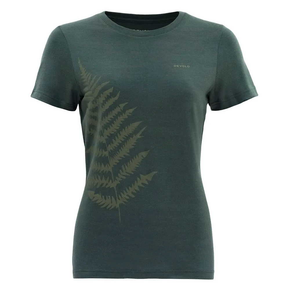 

Футболка DEVOLD OF NORWAY Bregne Merino 150, зеленый