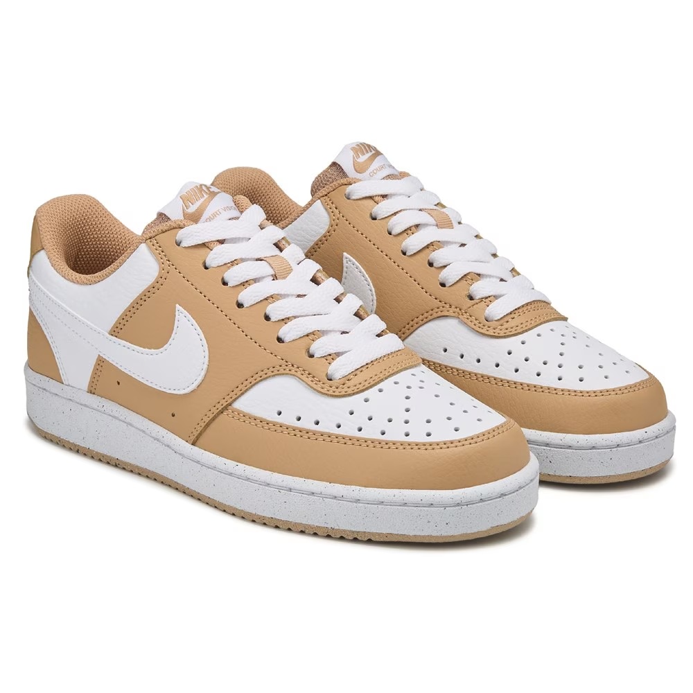 Кроссовки Court Vision Low Nike, hemp/white