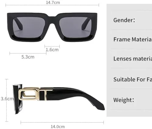 

Солнцезащитные очки в стиле ретро квадратной формы 2026 года для женщин и мужчин, модные солнцезащитные очки, защита от УФ-излучения UV400 MTZJH, Leopard