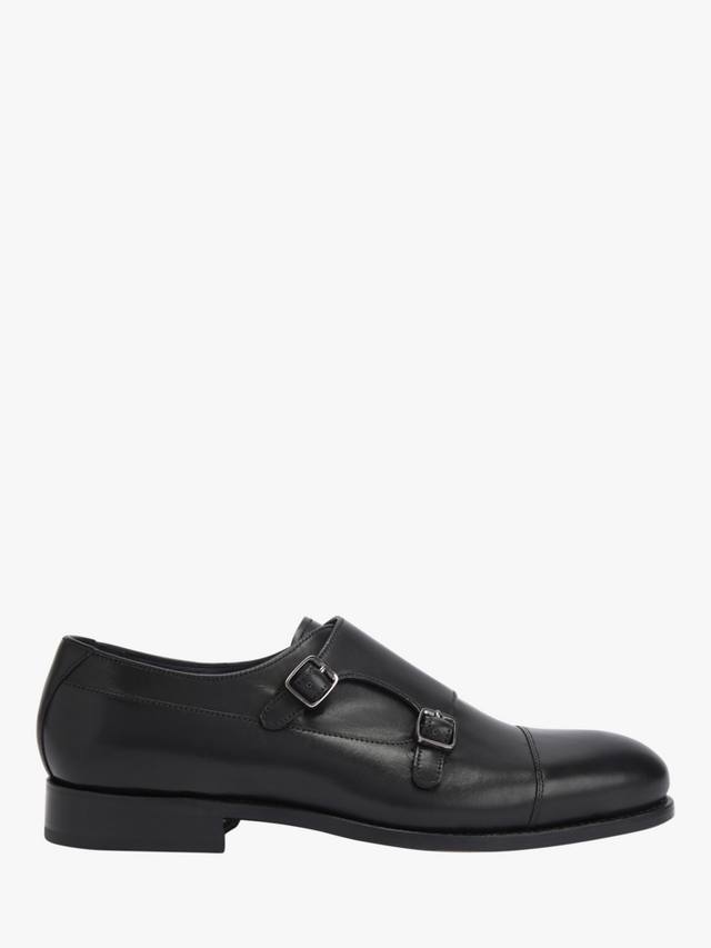 

Кожаные монашеские туфли слоуна Kurt Geiger London, черный