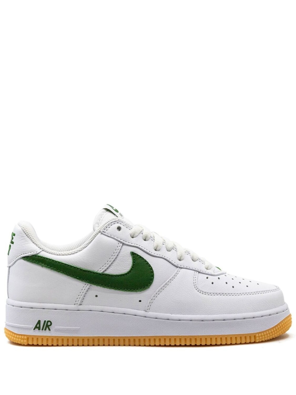 

Кроссовки Nike Air Force 1 Low Retro, белый/зеленый