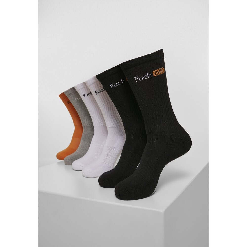 

Носки Mister Tee F**k Off (6Pcs), черный