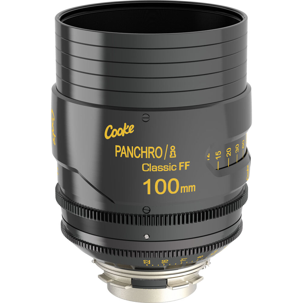 

Объектив Cooke 100mm Panchro/i Classic T2.6 Full Frame с фиксированным фокусным расстоянием (крепление PL, ножки)