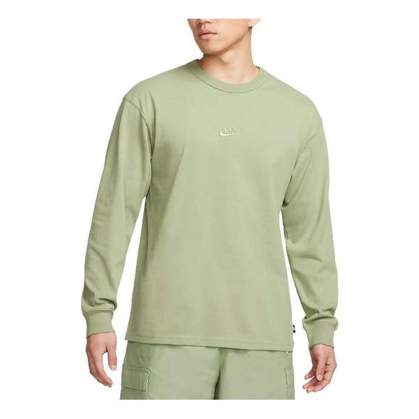 

Футболка Nike Sportswear Premium Essentials Long Sleeve 'Green', зеленый