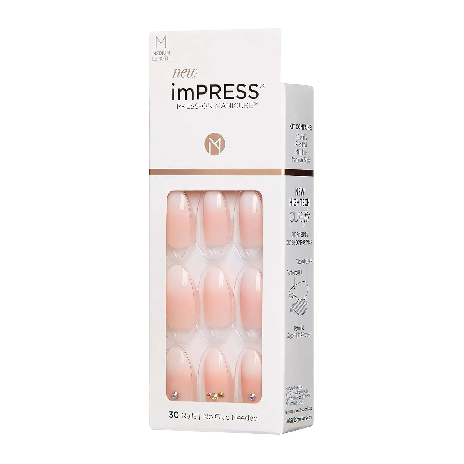 Накладные ногти «imPRESS Press-On Manicure Awestruck» от KISS Kiss — фото 2