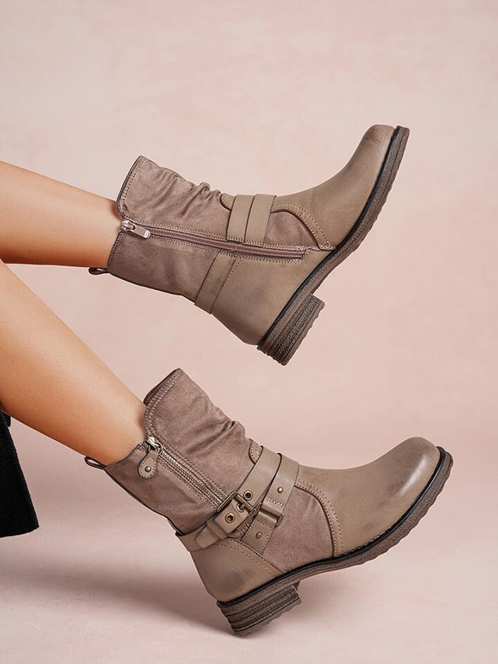 Сапоги Foreverfolie Boots, бежевый — фото 3