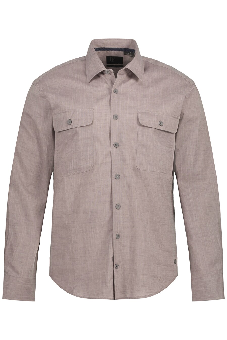 

Рубашка на пуговицах классического кроя JP1880, Grey