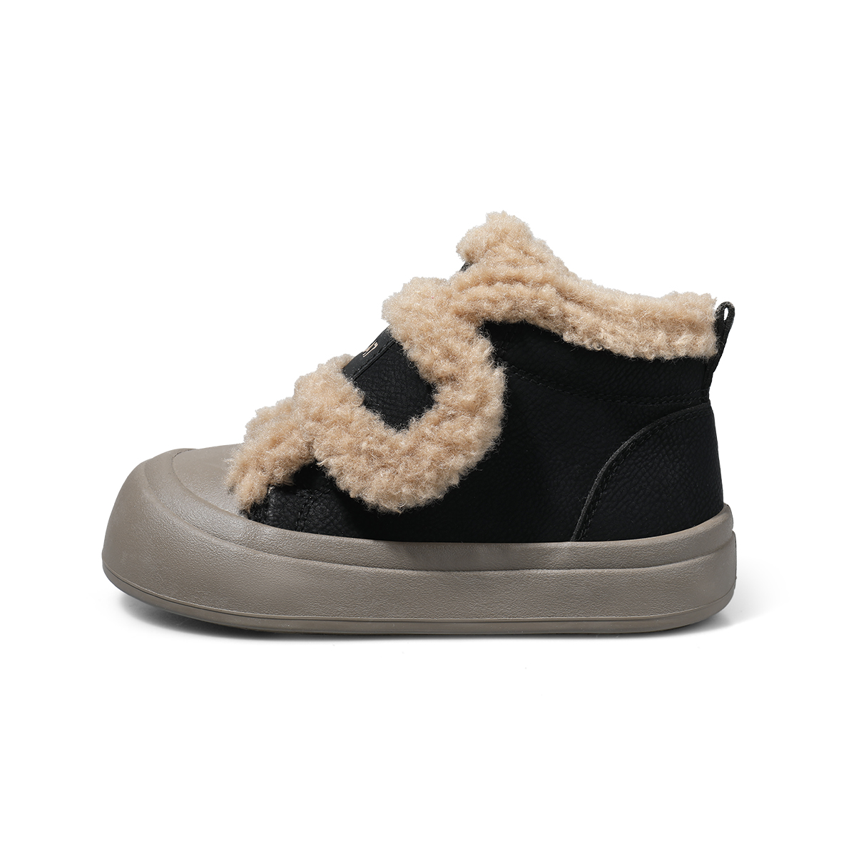 

Антискользящие и износостойкие утепленные высокие детские повседневные кроссовки Kids' ST&SAT, черный