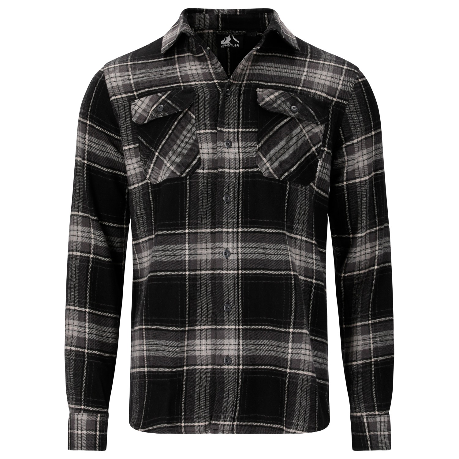 

Рубашка Whistler Jamba Flannel Shirt, цвет Asphalt