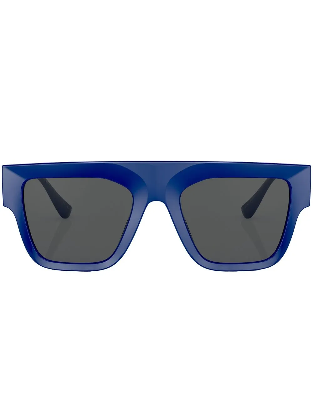 

Солнцезащитные очки в квадратной оправе Versace Eyewear, синий