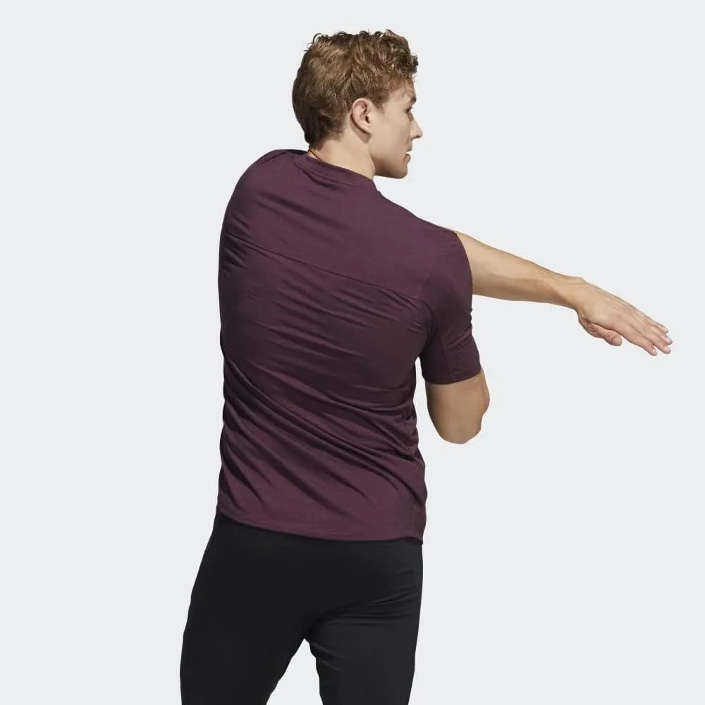 Футболка adidas Men's City Base Tee, Victory Crimson — фото 4