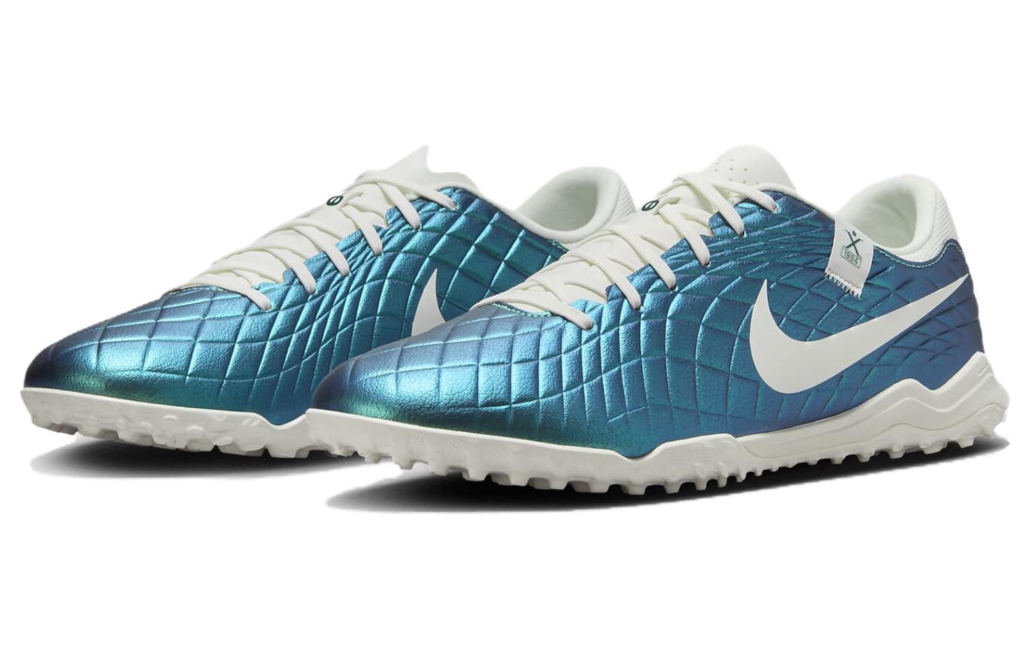 Nike Tiempo Legend 10 Футбольные бутсы Мужчины, Синий/Белый — фото 3