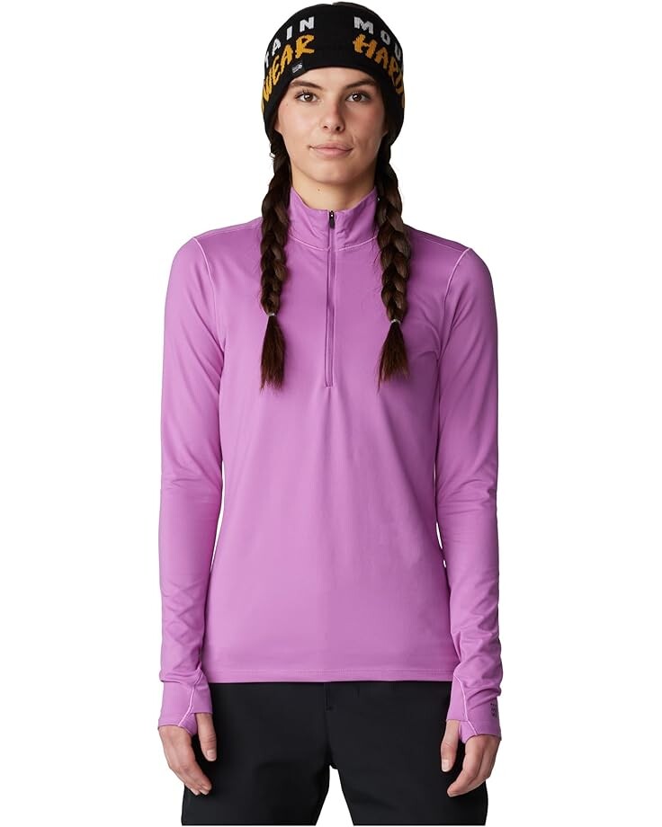 

Свитер Mountain Hardwear Butter Up 1/2 Zip, цвет Lilac Glow