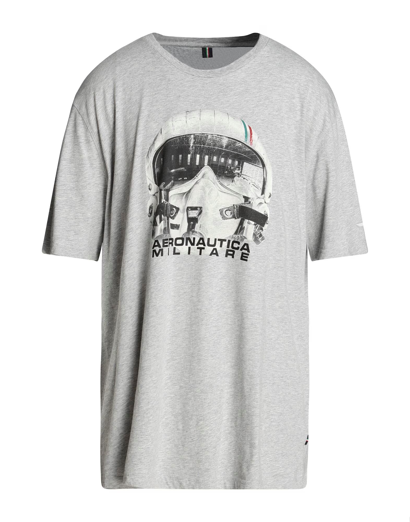 

Футболка Aeronautica Militare, светло-серый