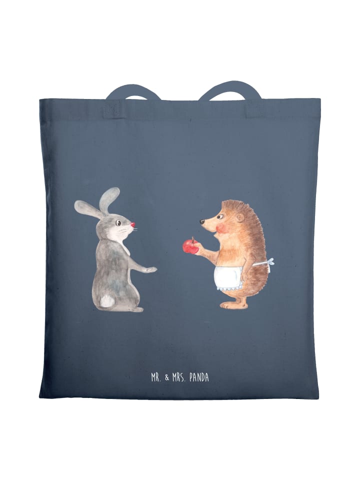 

Сумка-шоппер Кролик-ежик без слогана цвета Индиго Mr. & Mrs. Panda