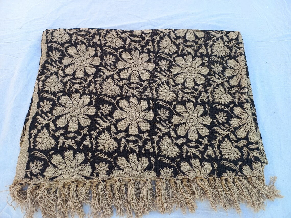 

Плед Queen Size Rishika Textile, бежевый