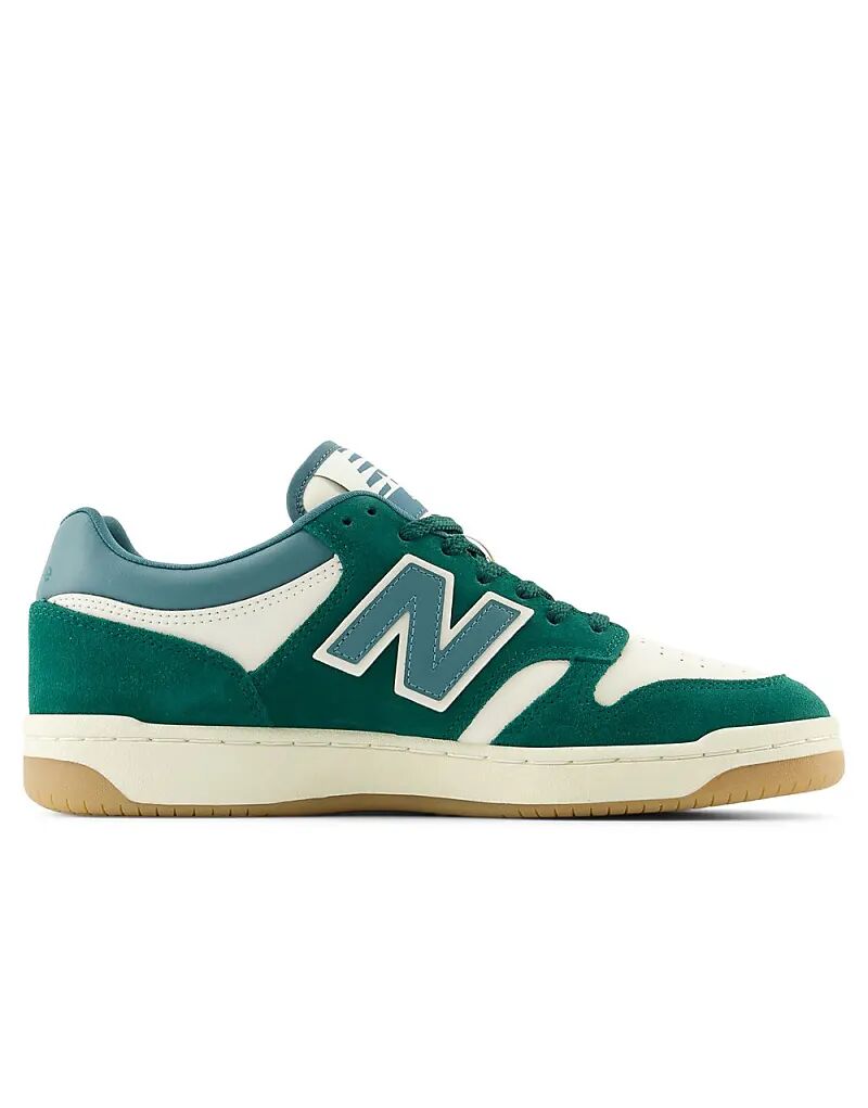 

New Balance – 480 – Зеленые кроссовки