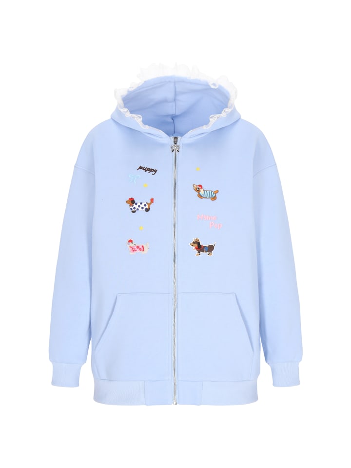 

MyMo Женская толстовка светло-голубого цвета