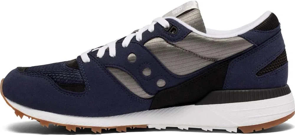 Мужские кроссовки для легкой атлетики Saucony Azura серого/оранжевого/синего цвета — фото 2