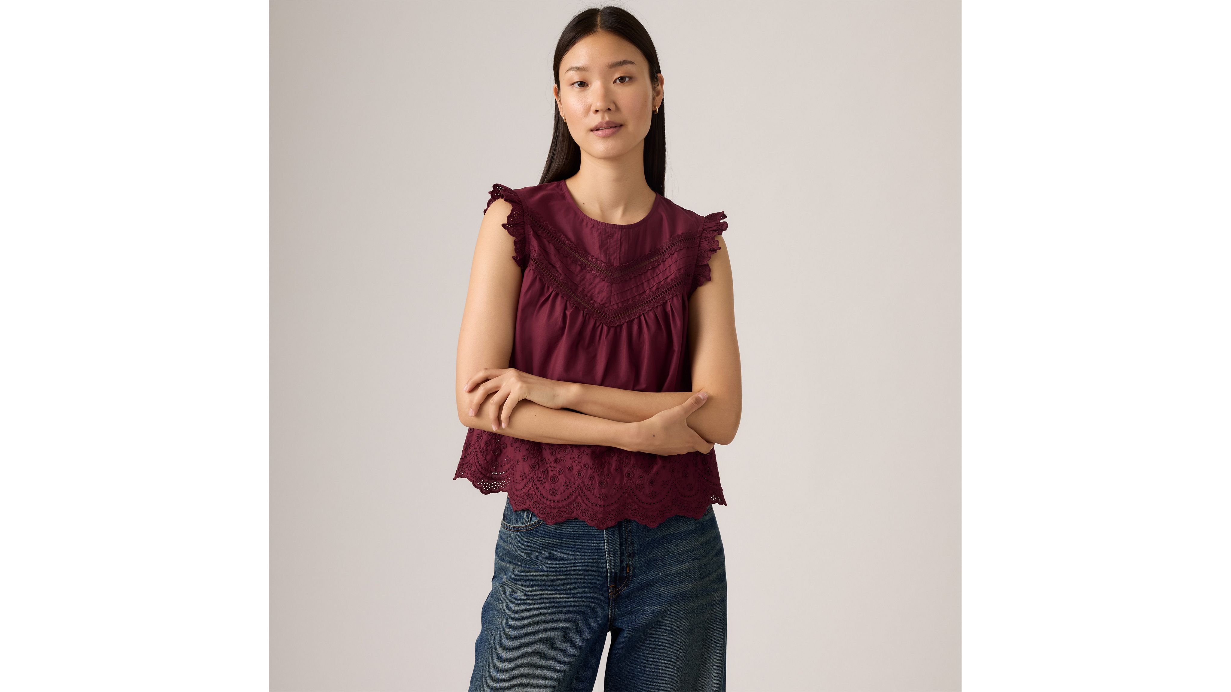 

Блузка Сиенна Levi's, Tawny Port - Purple