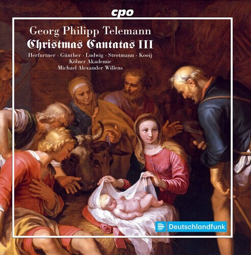 

CD диск Telemann / Kolner Akademie / Willens: Christmas Cantatas 3