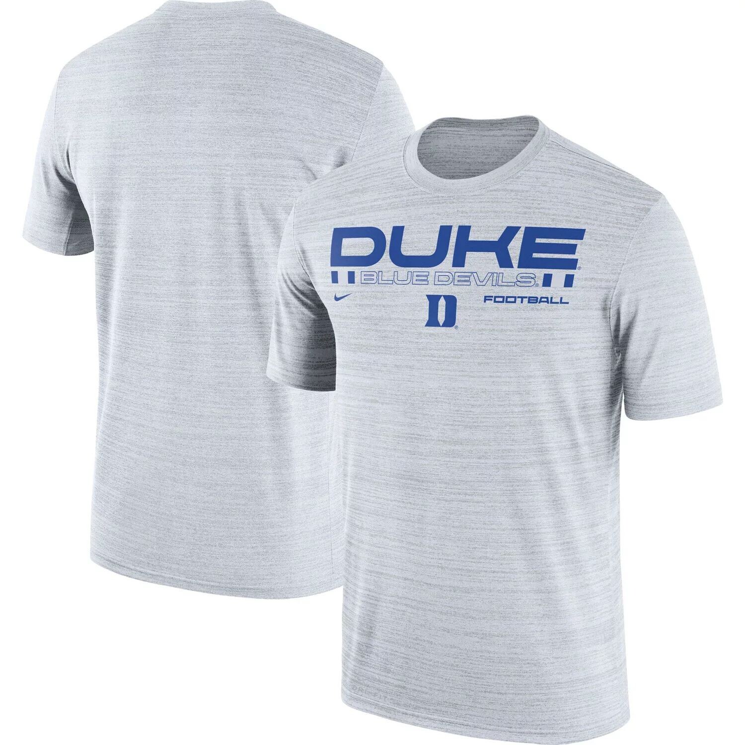 

Мужская белая футболка Duke Blue Devils Velocity Legend Dri-Fit Performance Nike, Белый, Мужская белая футболка Duke Blue Devils Velocity Legend Dri-Fit Performance Nike