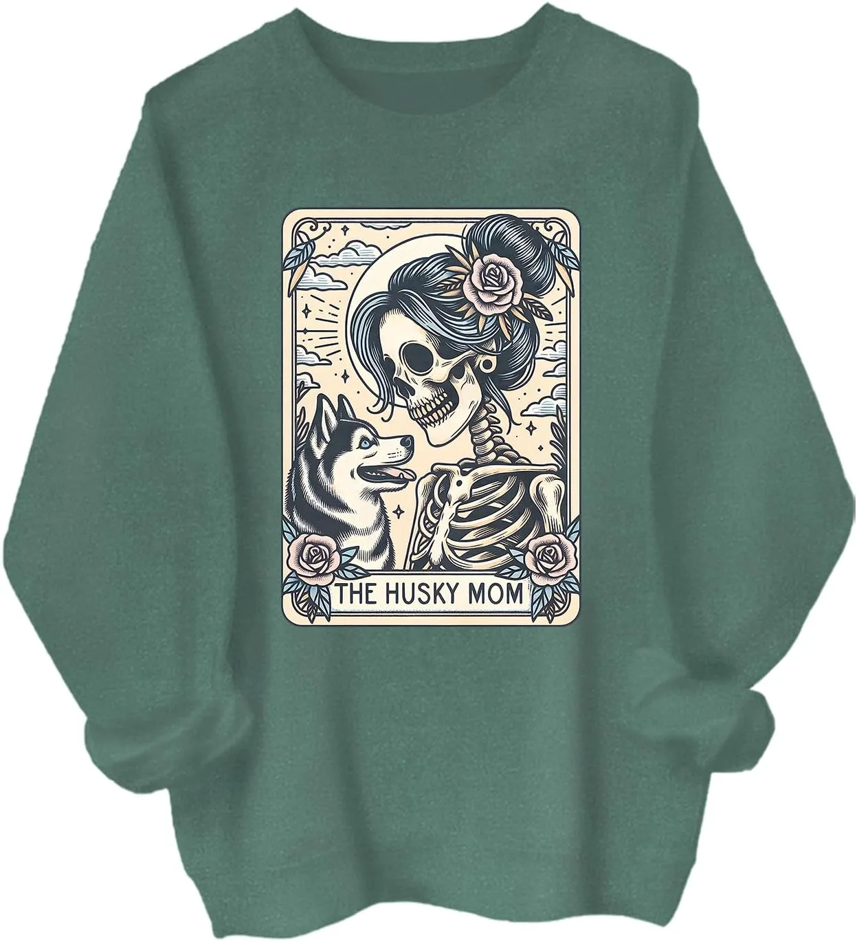 

Толстовка Siberian Husky Mom Tarot Card