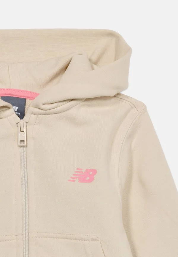 Спортивная толстовка на молнии с аркой New Balance, Beige — фото 4