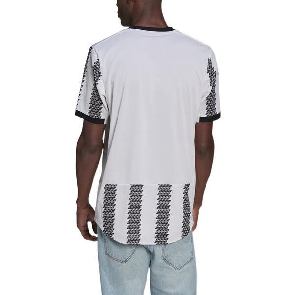 Футболка juventus 22 23 домашняя аутентичная футболка Adidas, белый — фото 4