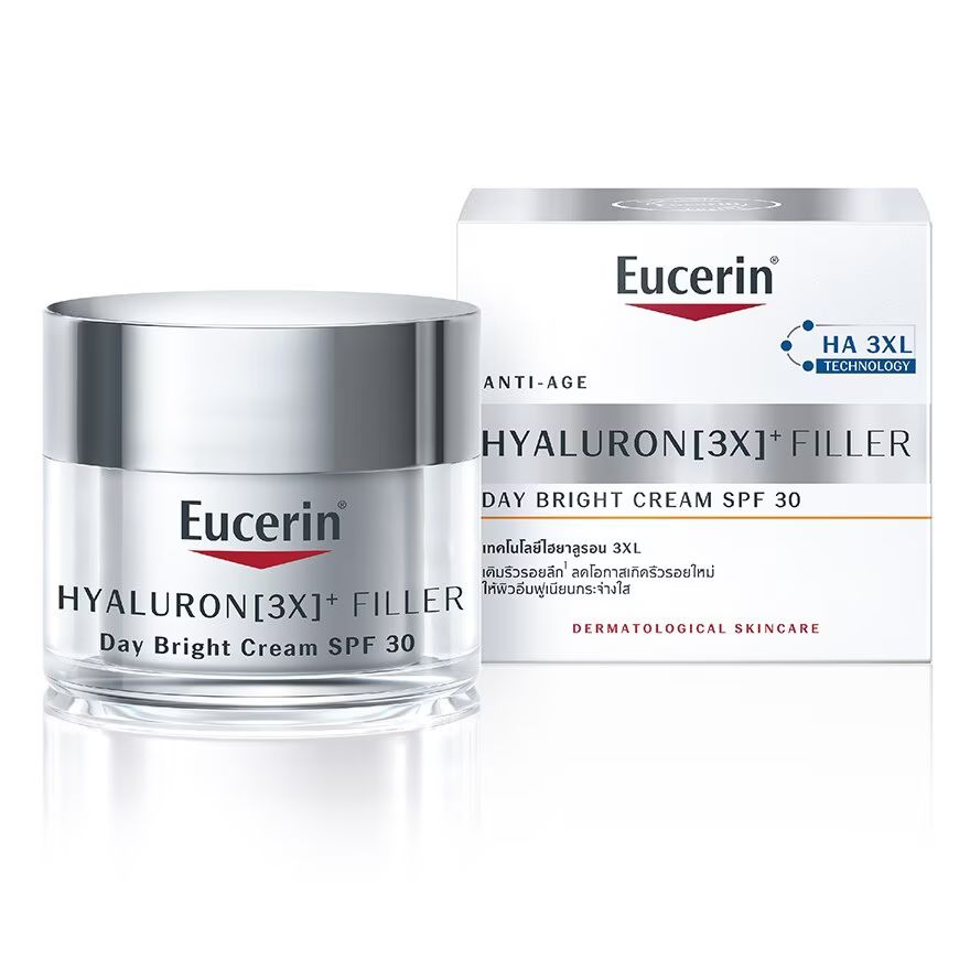 

Eucerin Hyaluron (3X) Filler Day Bright Cream SPF30 50 мл, white