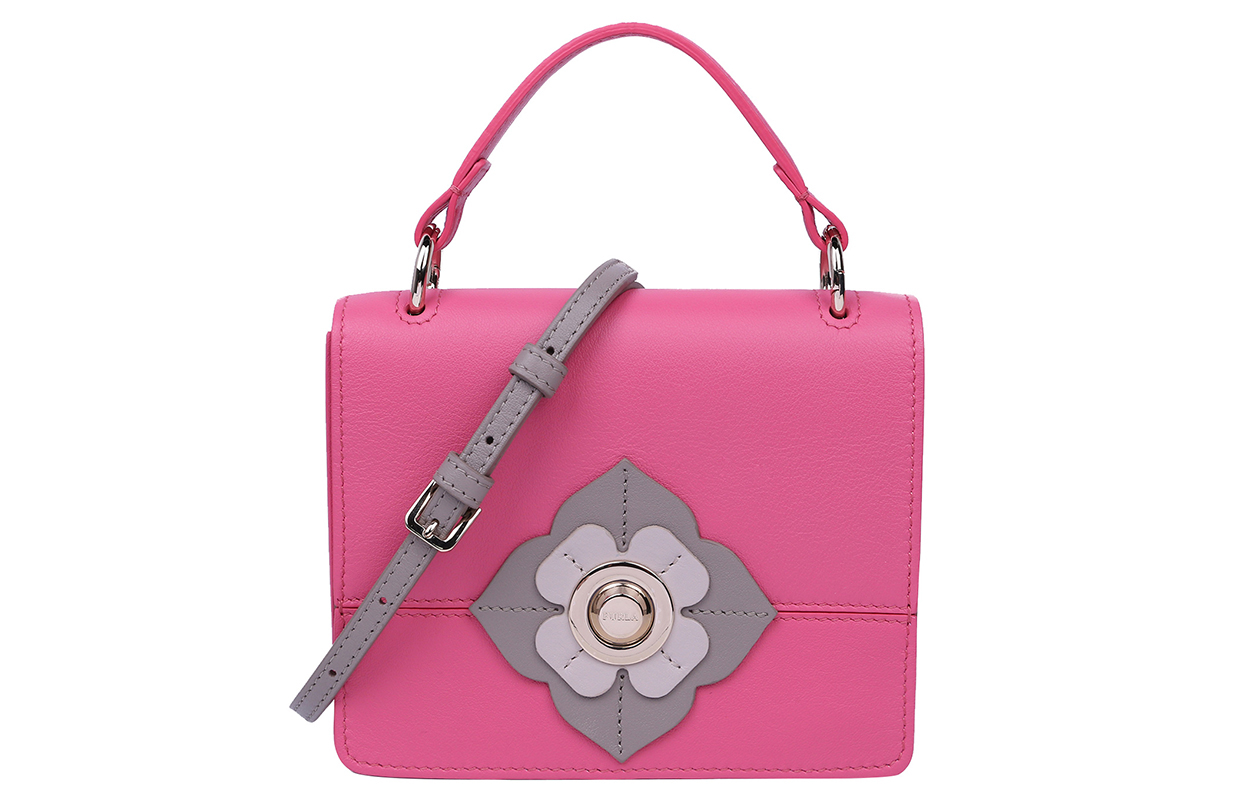 

Furla Кожаная миниатюрная квадратная сумка через плечо