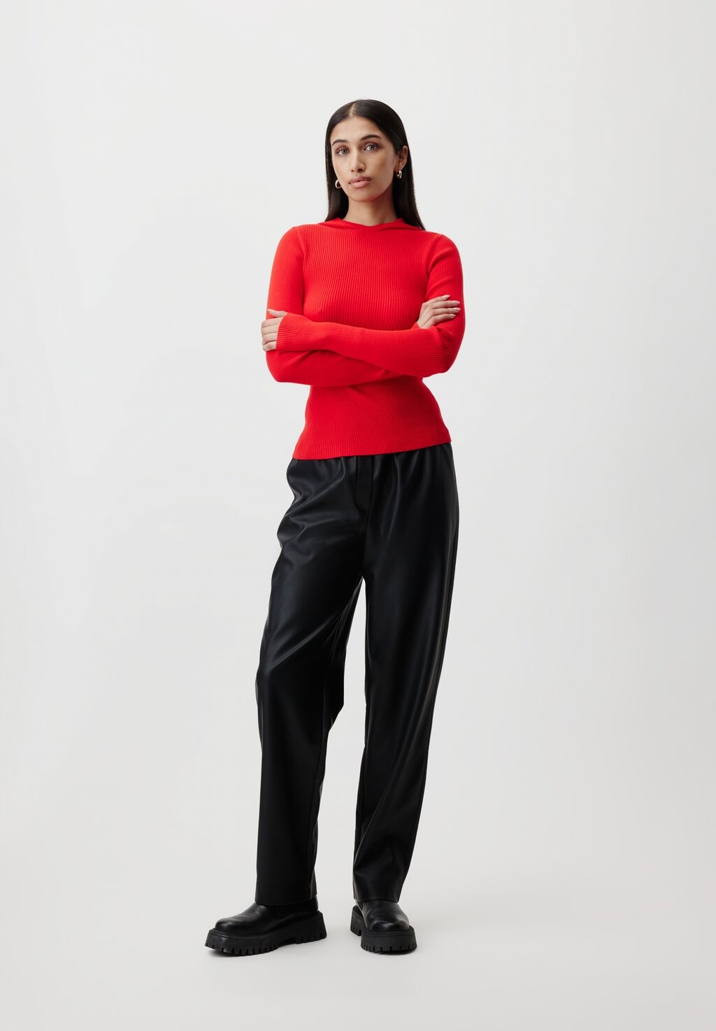 

Толстовка с капюшоном JUNE LeGer by Lena Gercke, красный