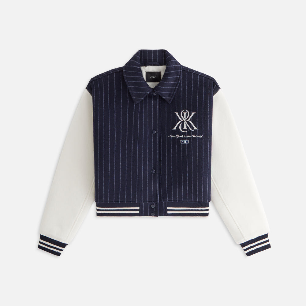 

Куртка Kith Women Campbell Crest Wool Jacket, черный