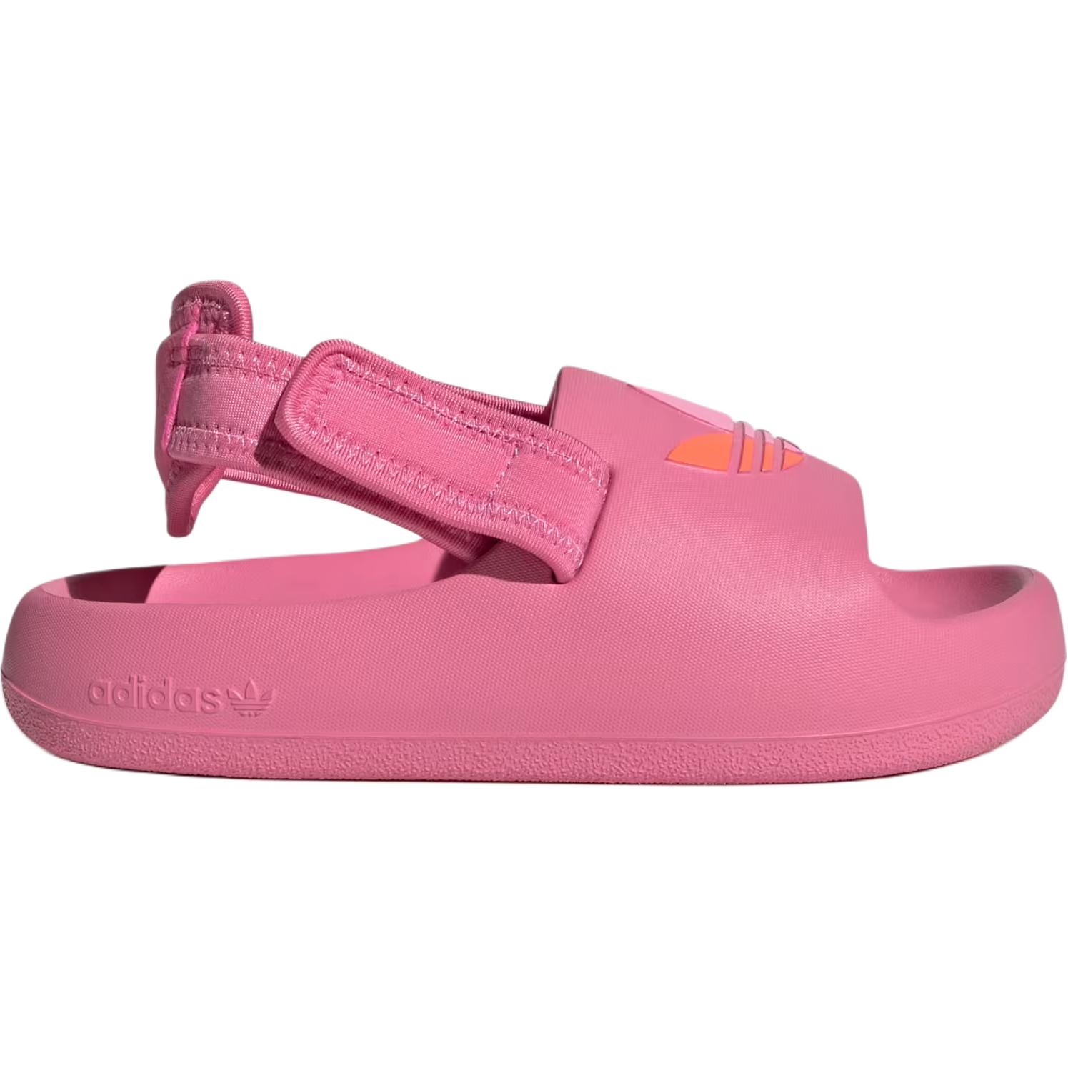 Детские сандалии ADIFOM ADILETTE Low Top Kids' Adidas Originals, розовый — фото 2
