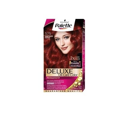 

575 Интенсивный красный перманентный цвет волос, Palette Deluxe