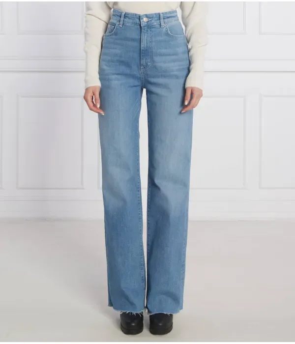 Джинсы MARLENE WIDE HR 1.1 relaxed fit Boss, синий