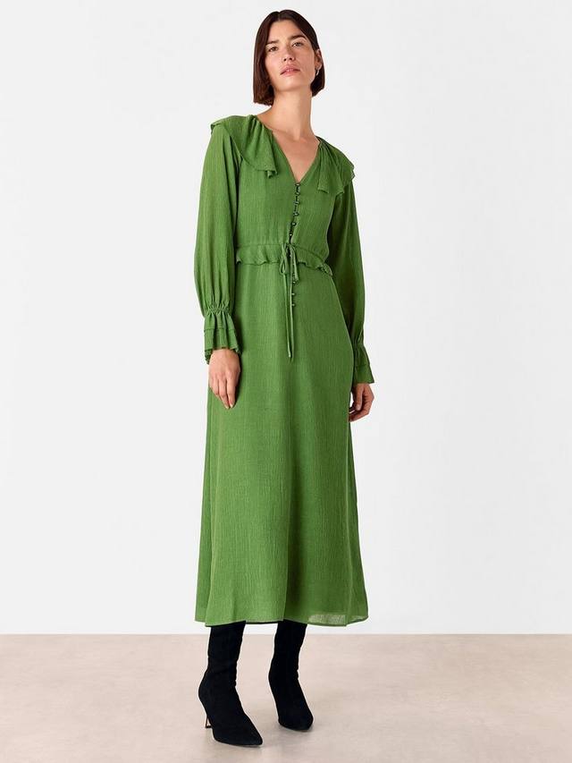 

Платье миди Frill Boho Whistles, Green