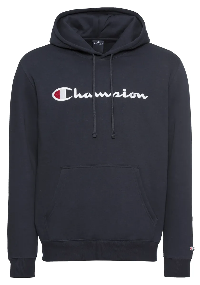 

Толстовка Champion с капюшоном "Icons Hooded Sweatshirt Large Logo", цвет морской волны