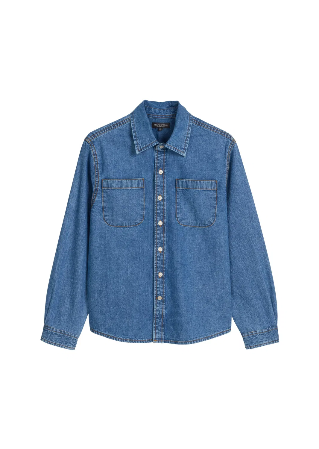 Рубашка на пуговицах стандартного кроя Marc O'Polo, Blue Denim
