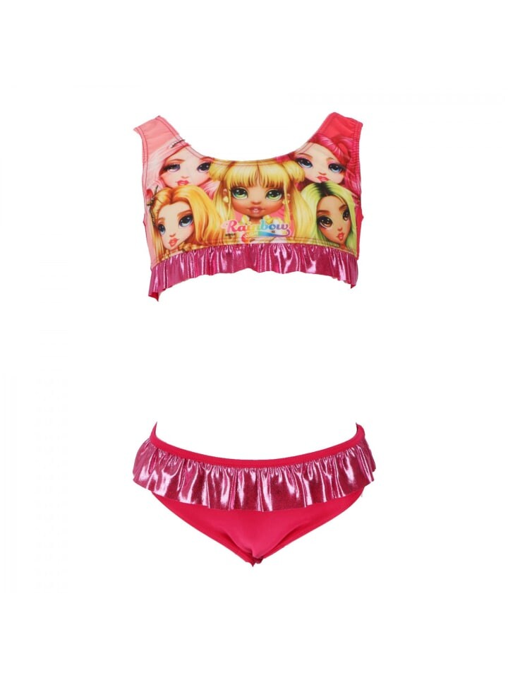 

Купальник Rainbow High Mädchen Badeanzug Bikini für fröhliche Schwimmabenteuer, розовый