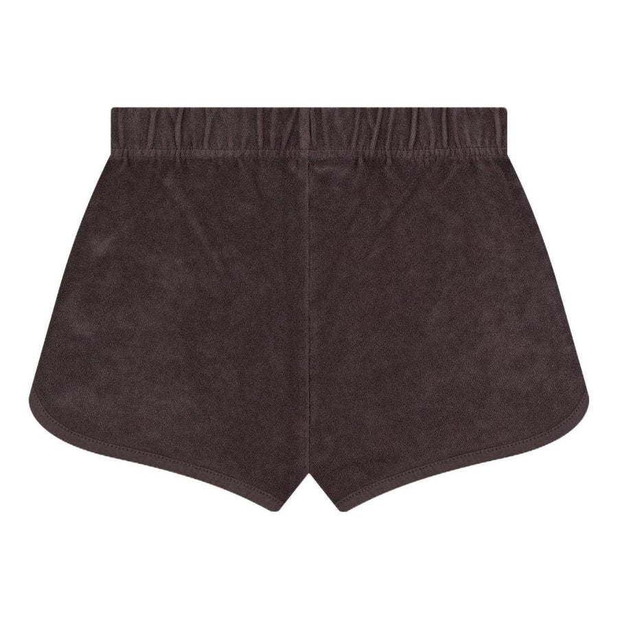 Спортивные шорты (WMNS) Fear of God Essentials SS23 Terry Beach Short 'Plum', коричневый — фото 2