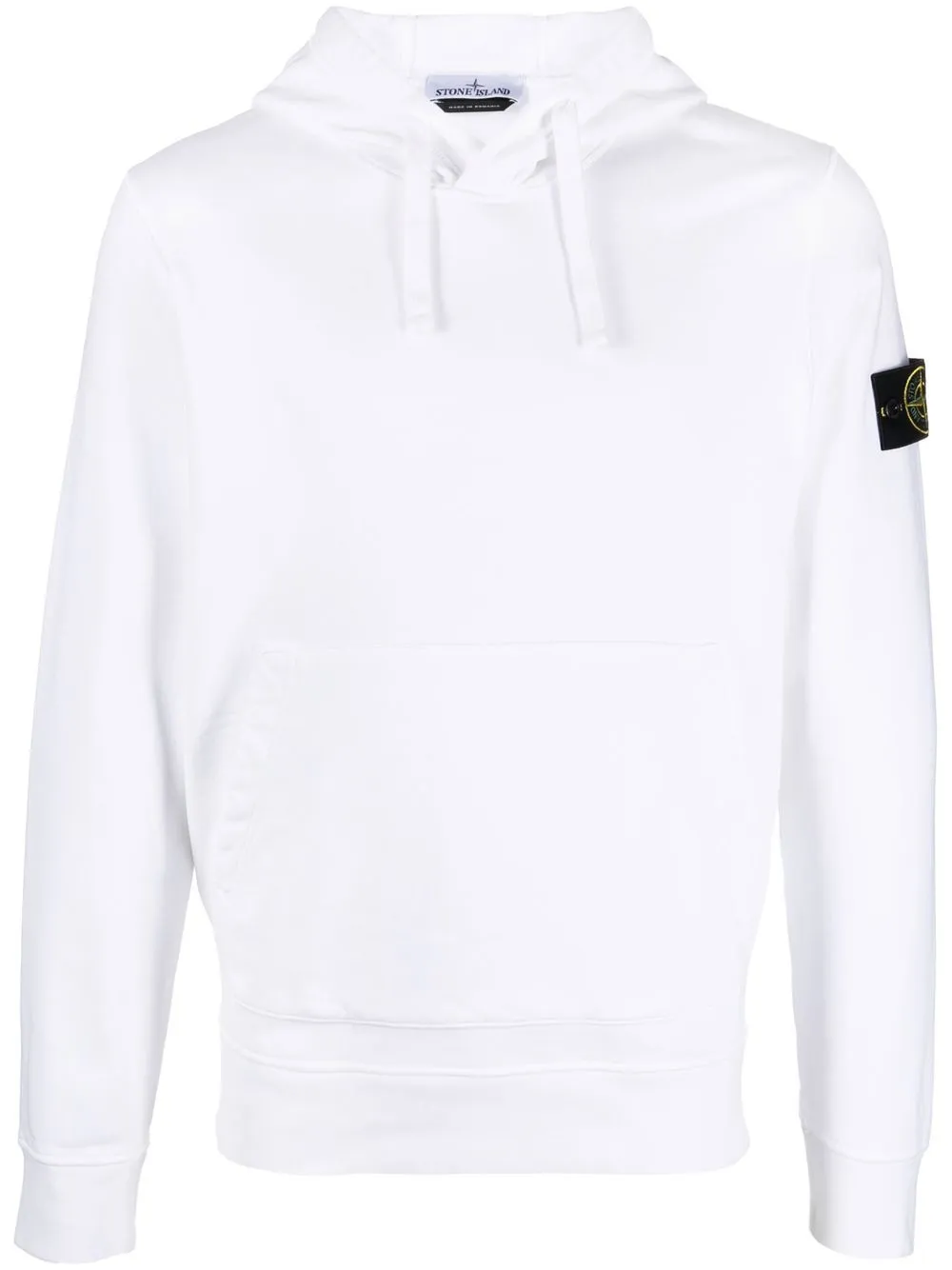 

Худи с кулиской и логотипом Compass Stone Island, белый